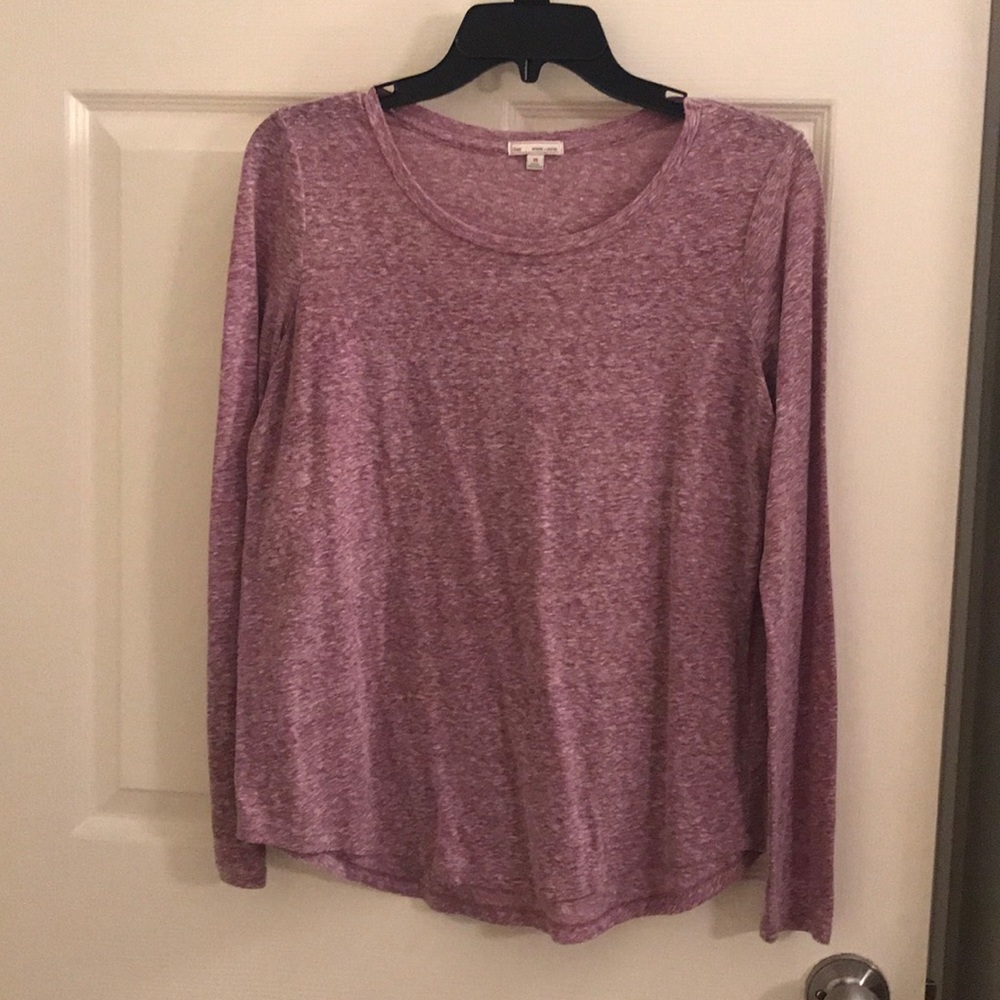 Gap Marled Long-Sleeved Tee.